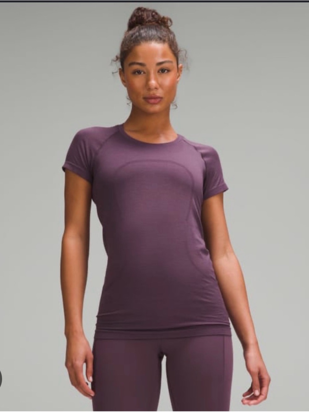 lululemon athletica Women's Short-Sleeve Tee in Plum